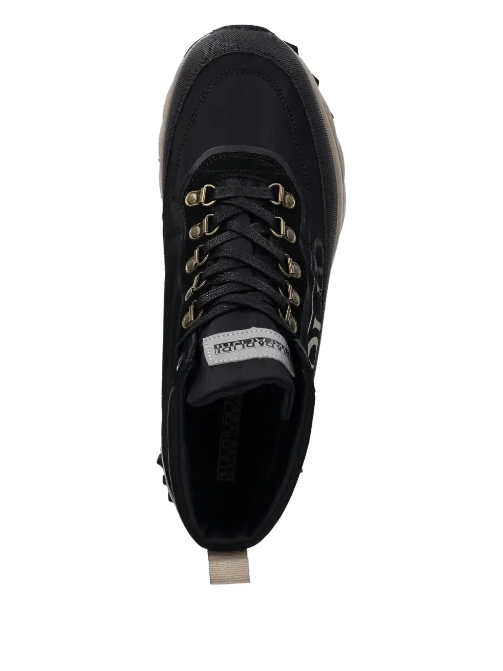 Napapijri Vortec high-top lace-up sneakers Black