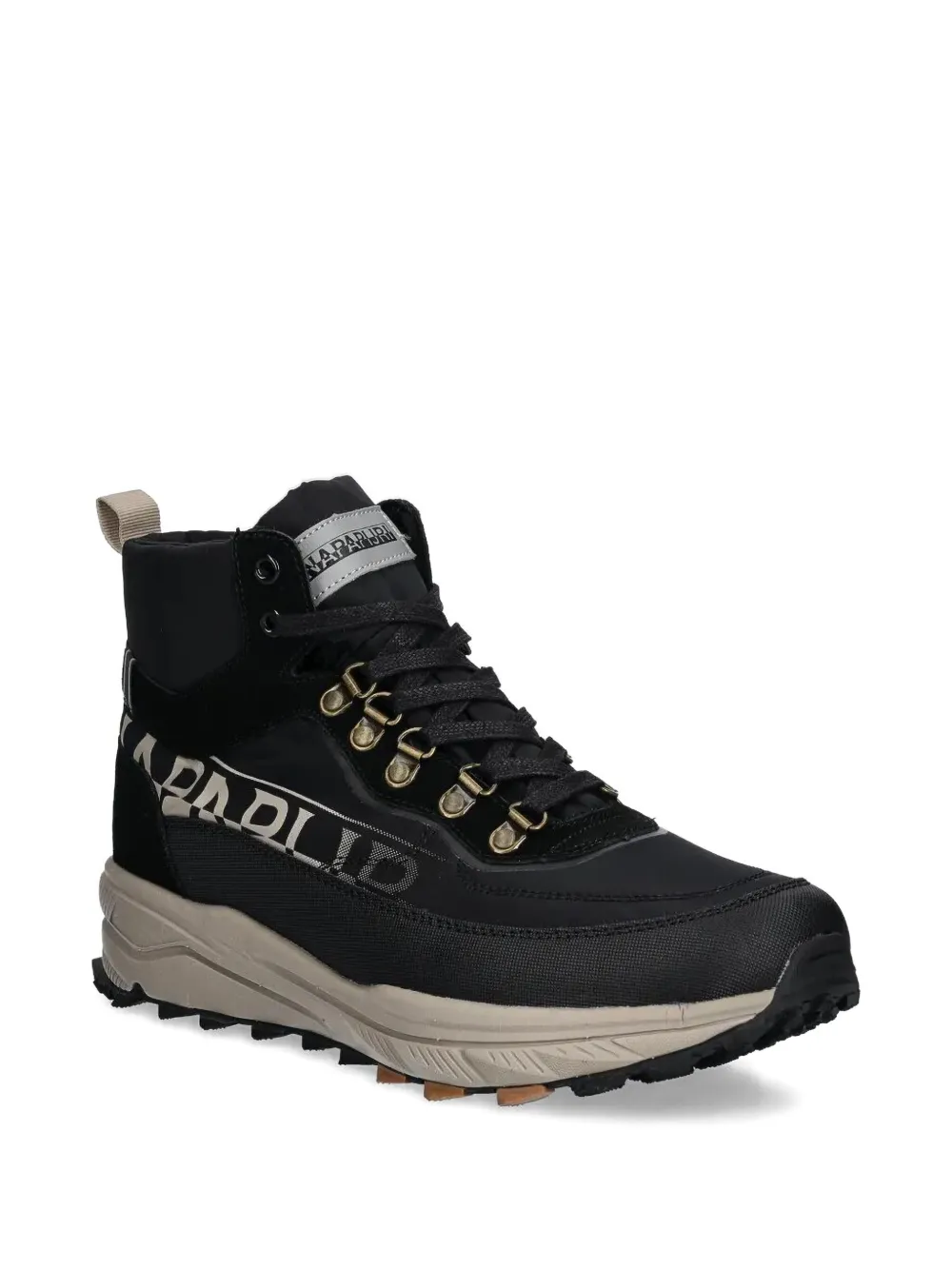 Napapijri Vortec high-top lace-up sneakers Black