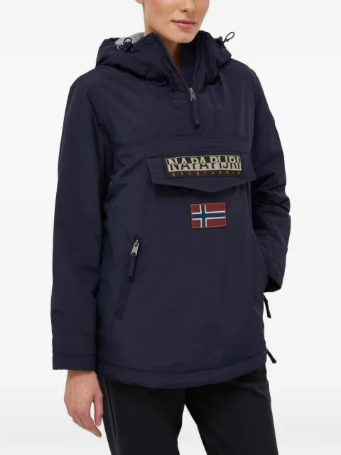 Napapijri Rainforest Pocket logo-patch jacket