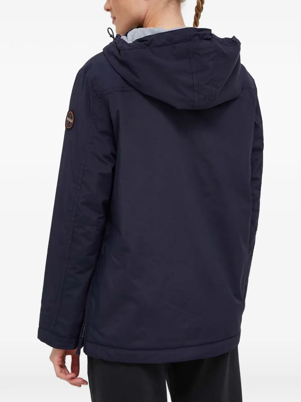 Napapijri Rainforest Pocket logo-patch jacket Blauw
