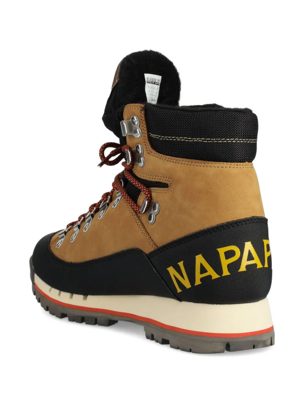 Napapijri mid-cut hiking boots Black