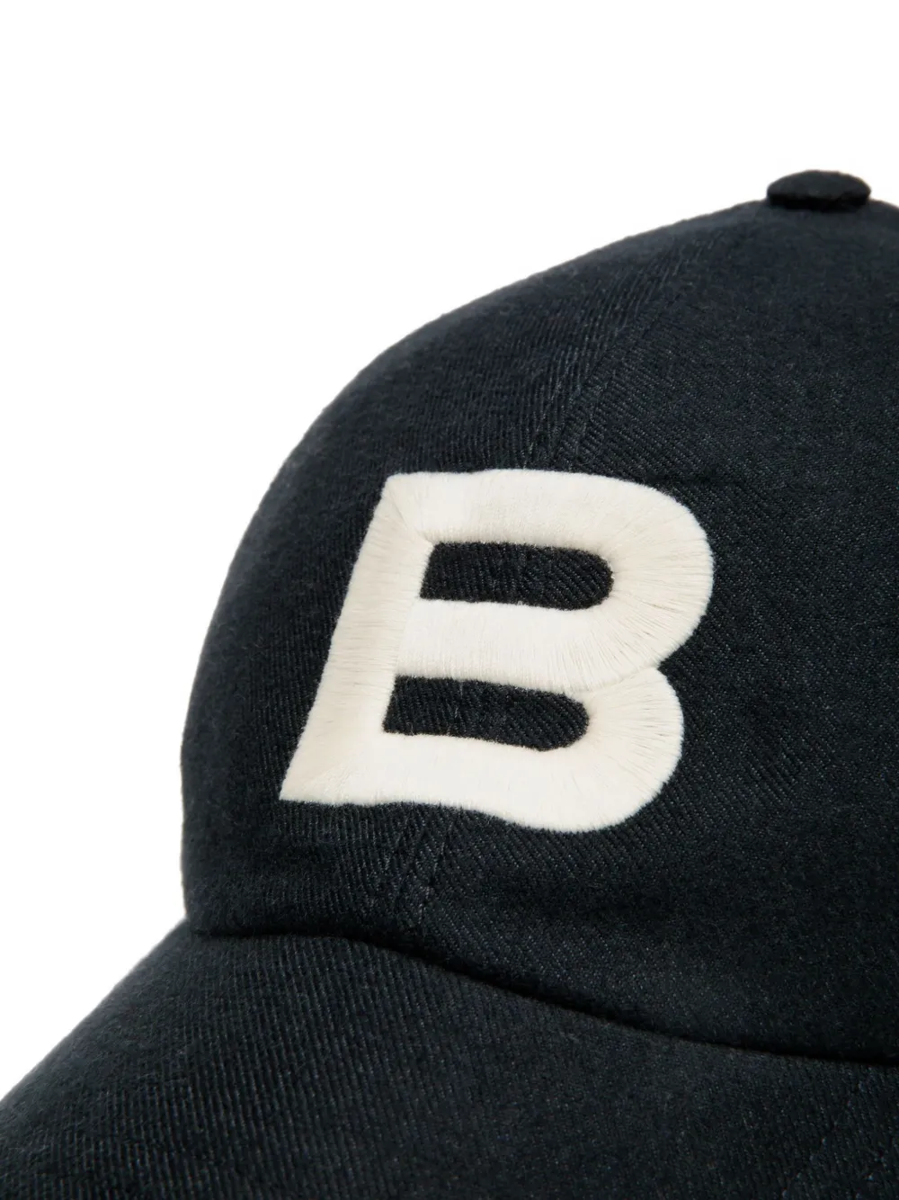 Bally Honkbalpet met logodetail Zwart