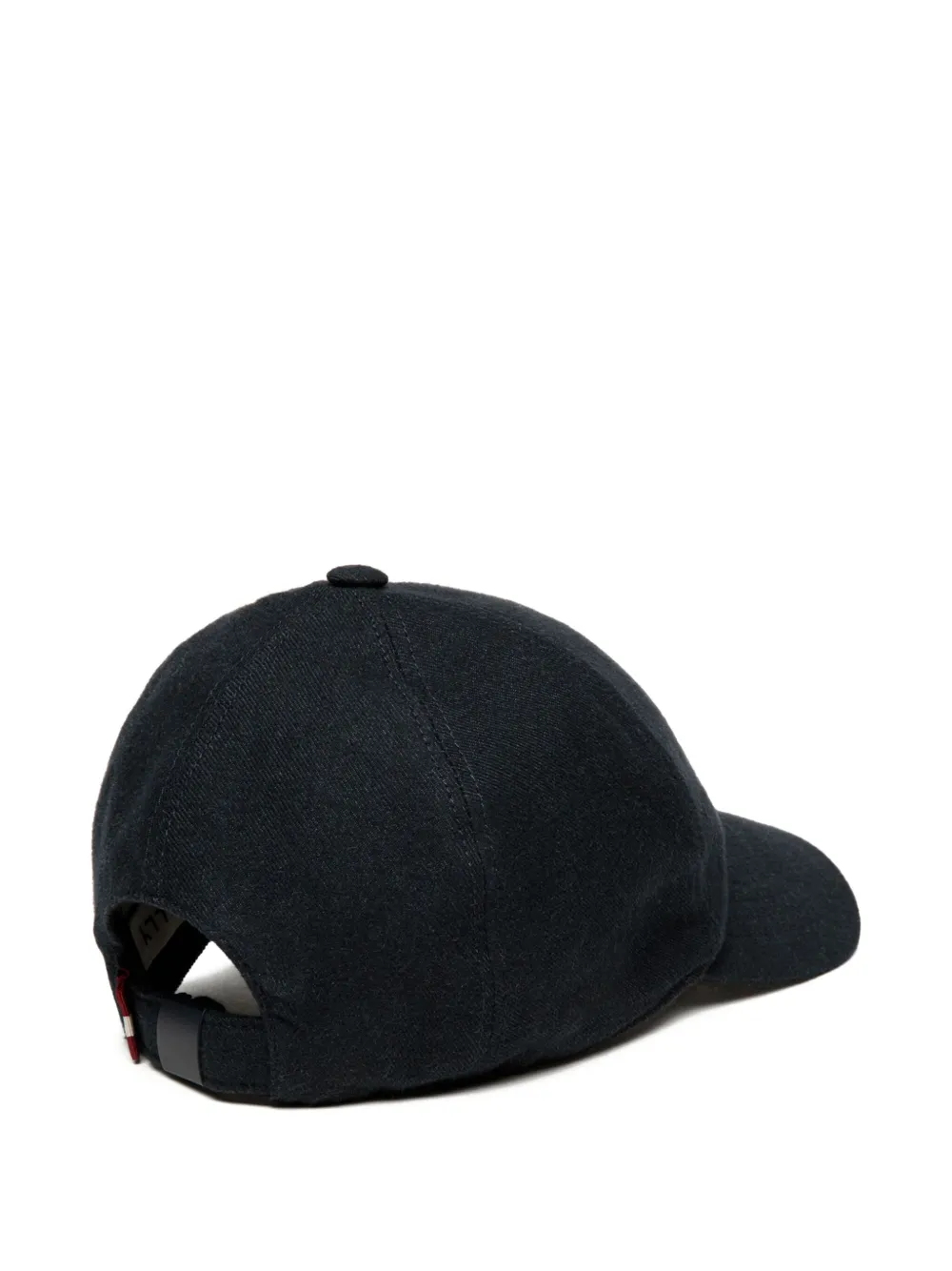 Bally Honkbalpet met logodetail - Zwart