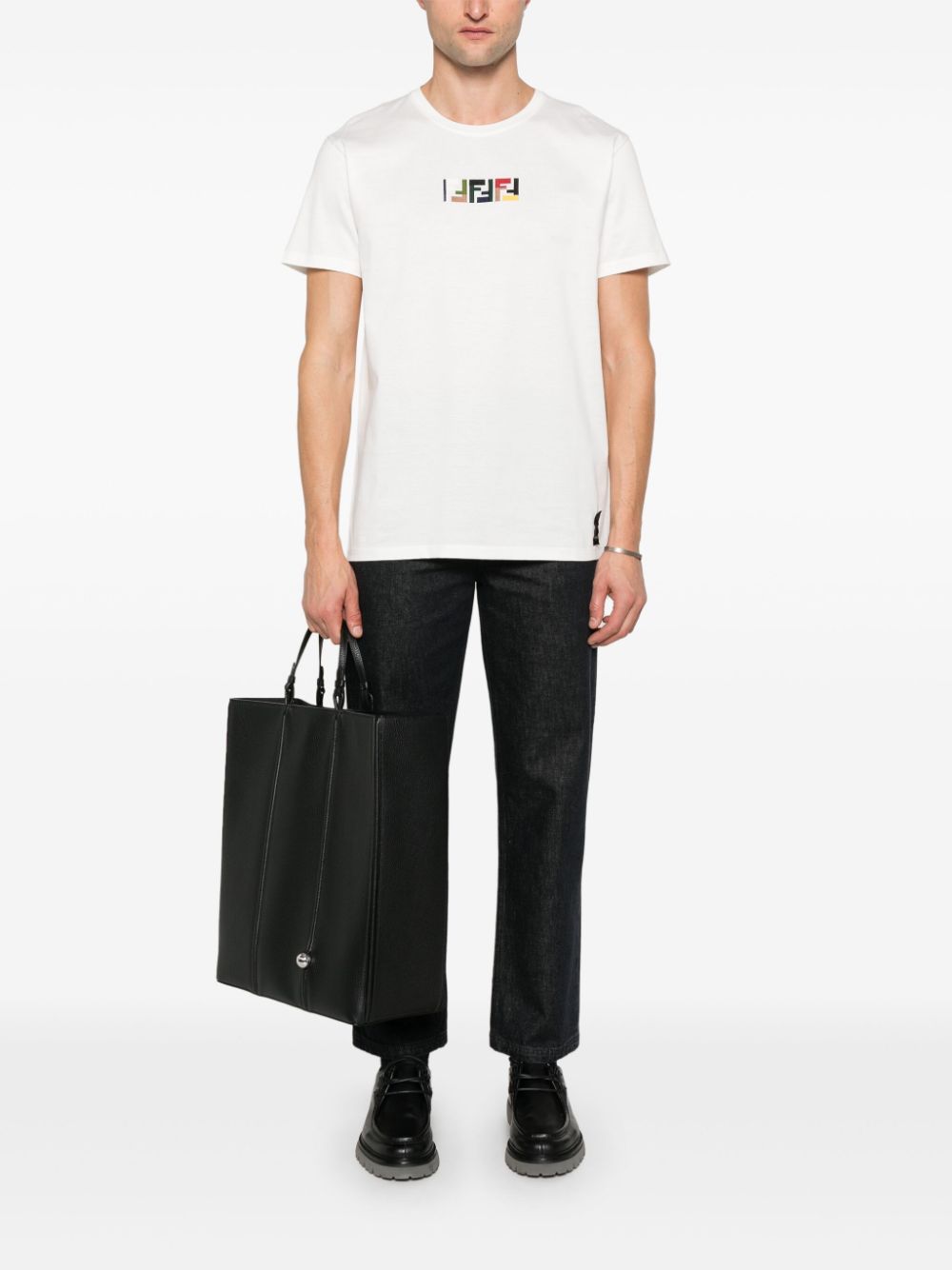 FENDI Katoenen T-shirt - Wit