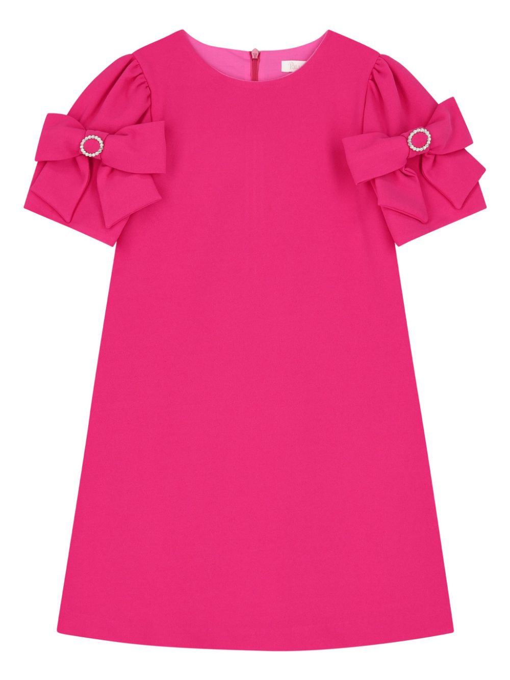 Patachou bow-embellished dress - Pink