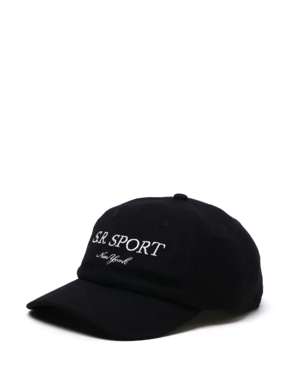 Sporty & Rich S.R. パンツ Sport エンブロイダリー キャップ