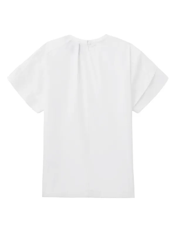 3.1 Phillip Lim ドレープディテール Tシャツ | ホワイト | FARFETCH JP