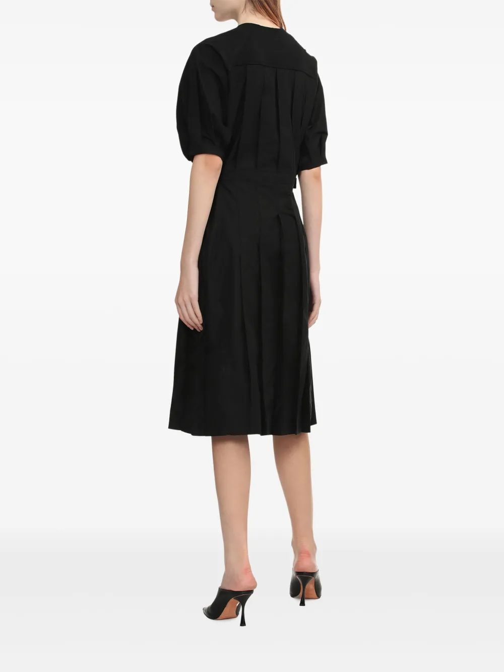 3.1 Phillip Lim Cargo mini-jurk Zwart