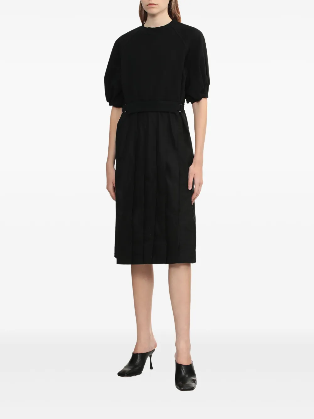 3.1 Phillip Lim Cargo mini-jurk Zwart