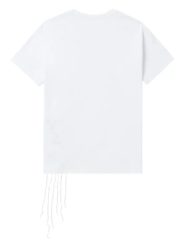 【Y’s】ロゴ ホワイト Tシャツ 半袖 Y's ロゴ Tシャツ | ホワイト | FARFETCH JP