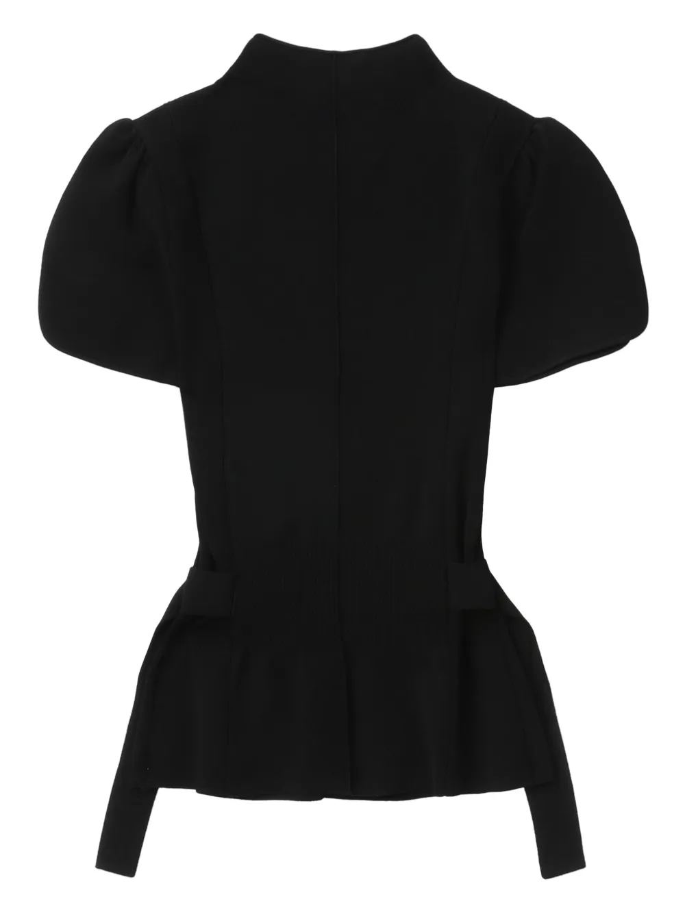 美品 3.1 Phillip Lim　3.1フィリップリム 0 ホワイト×ブラック モックネックシルクブラウス 3.1 Phillip Lim モックネック トップ | ブラック | FARFETCH JP