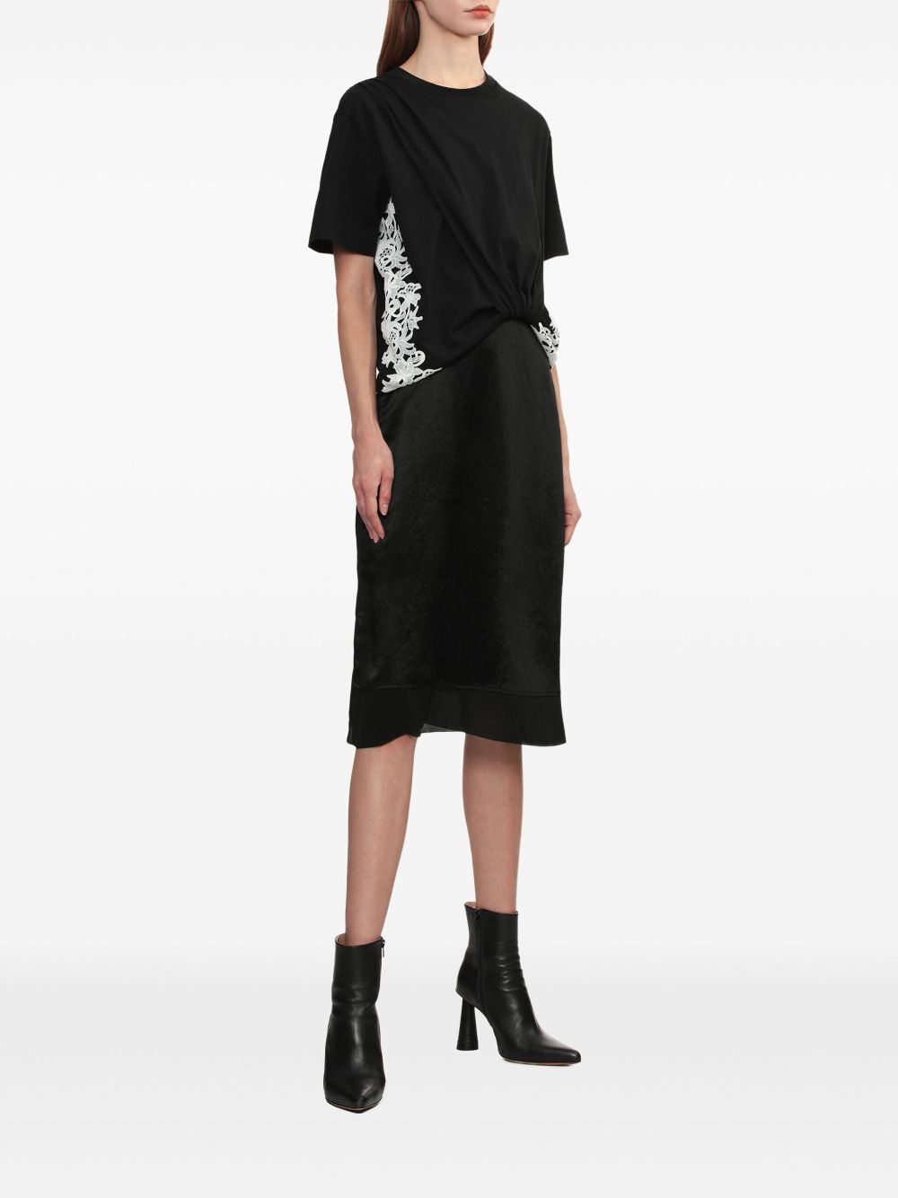 3.1 Phillip Lim twisted mini dress - Zwart