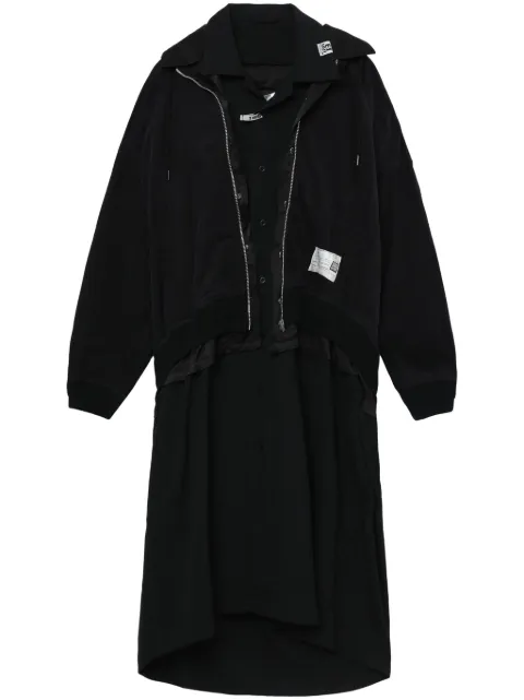 Maison MIHARA YASUHIRO vestido con triple capa