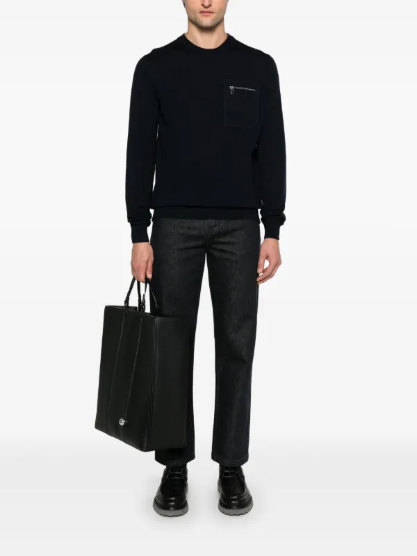 FENDI ストレートジーンズ | ブラック | FARFETCH JP