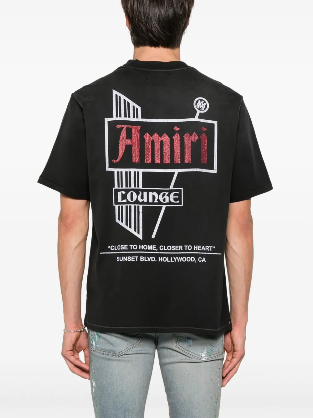 AMIRI Vintage Lounge T-shirt Zwart