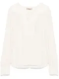 TWINSET crepe blouse - White
