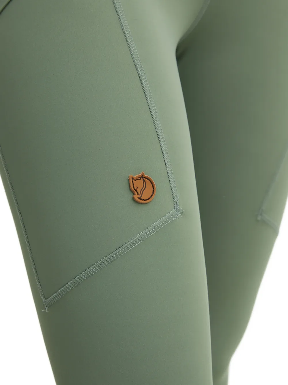 Fjall Raven Abisko Pocket Leggings In Green