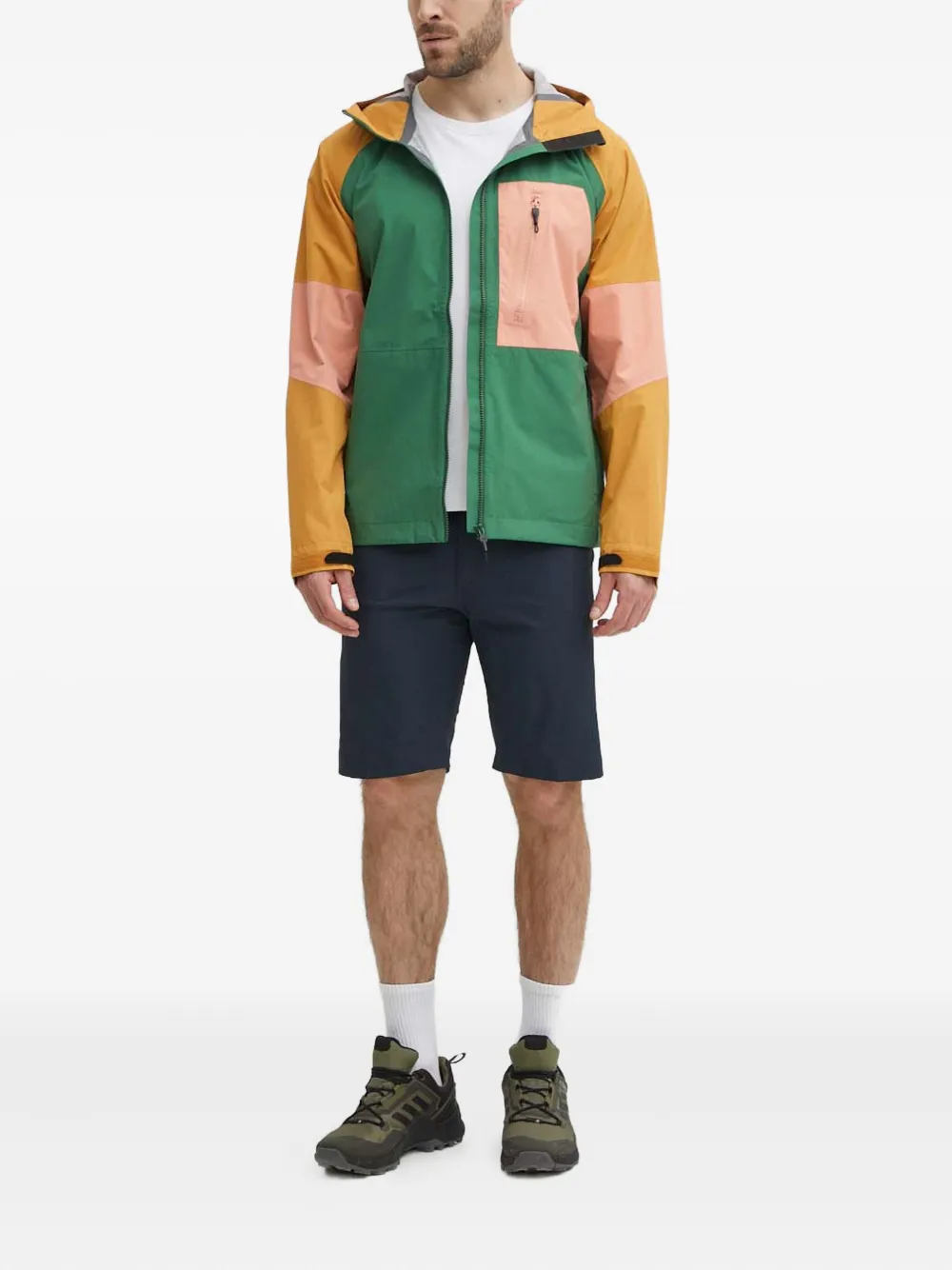 Fjällräven Shorts met logopatch - Blauw