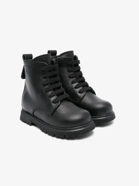 DSQUARED2 KIDS leather boots