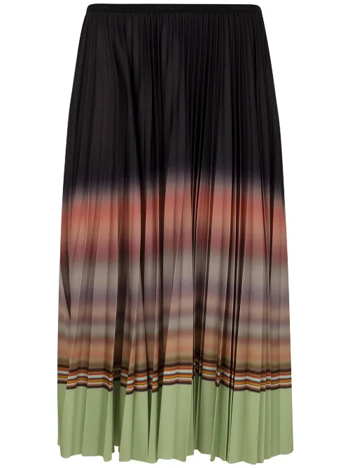 Paul Smith jupe à rayures - Noir - Paul Smith - Modalova