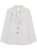 Calvin Klein mélange-effect flannel blazer - Grey