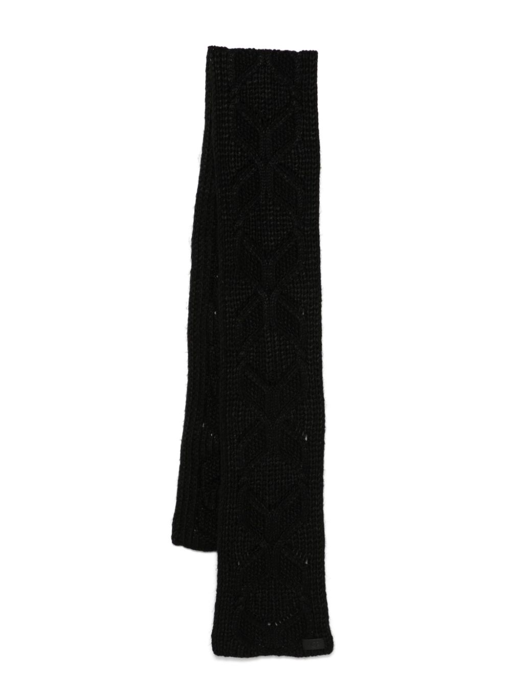 UGG cable scarf - Black