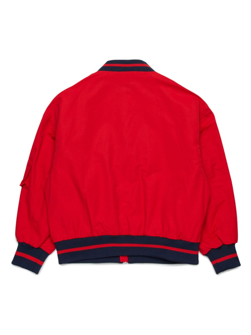 MAX&Co. Kids Bomberjack met logoplakkaat - Rood