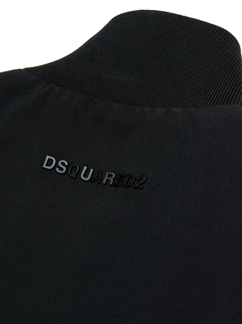 DSQUARED2 KIDS Bomberjack met vlakken Zwart