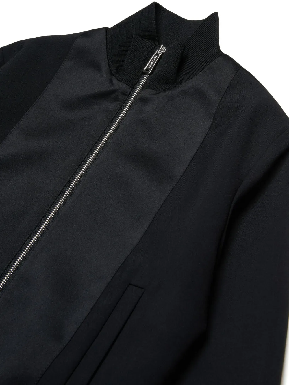 DSQUARED2 KIDS Bomberjack met vlakken Zwart