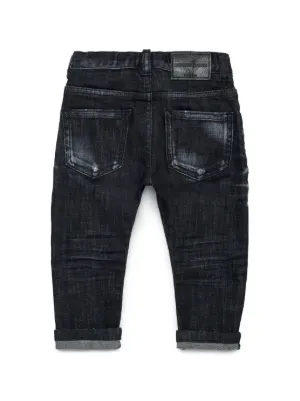 DSQUARED2 ディースクエアード　バックプリント デニム 8Y　キッズ DSQUARED2 ディースクエアード バックプリント デニム 8Y キッズ