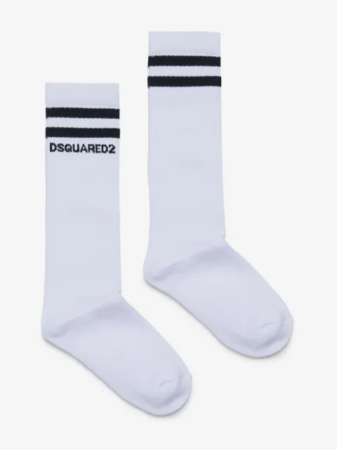 DSQUARED2 KIDS logo-print socks