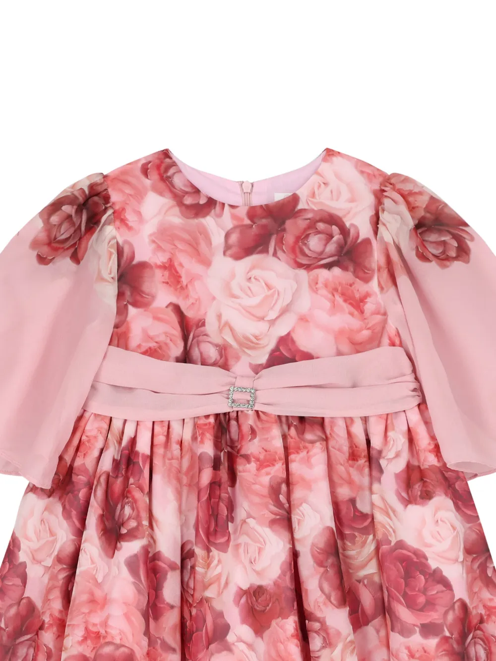 Patachou Jurk met bloemenprint Roze