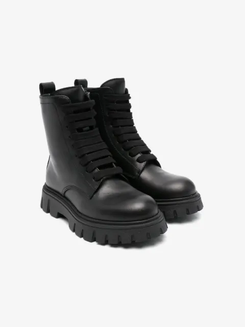 DSQUARED2 KIDS leather boots