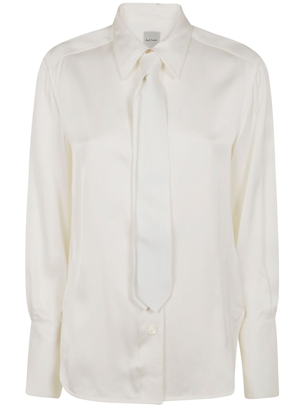 Paul Smith necktie shirt - 02 WHITE