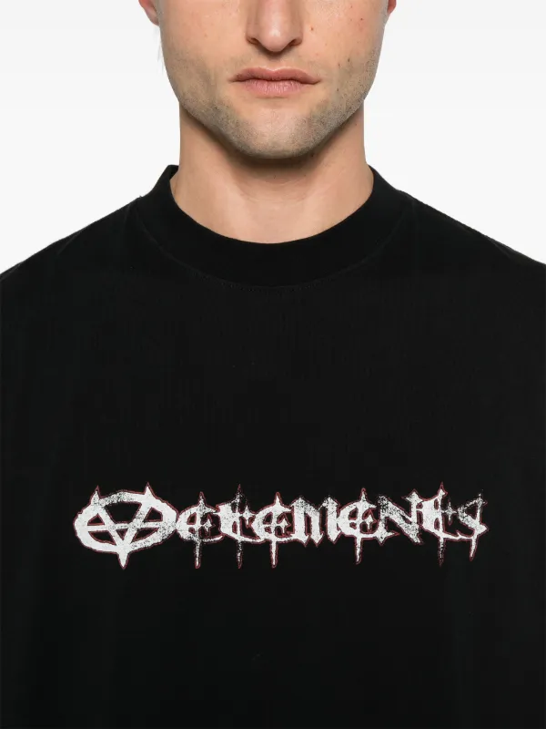 VETEMENTS Reaper T-shirt | Black | FARFETCH IN