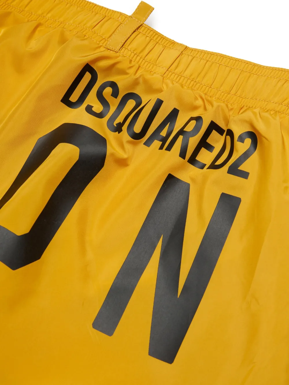DSQUARED2 KIDS Shorts met logo Geel
