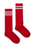 DSQUARED2 KIDS logo-knit socks