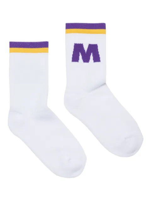 Marni Kids logo-detail sports socks