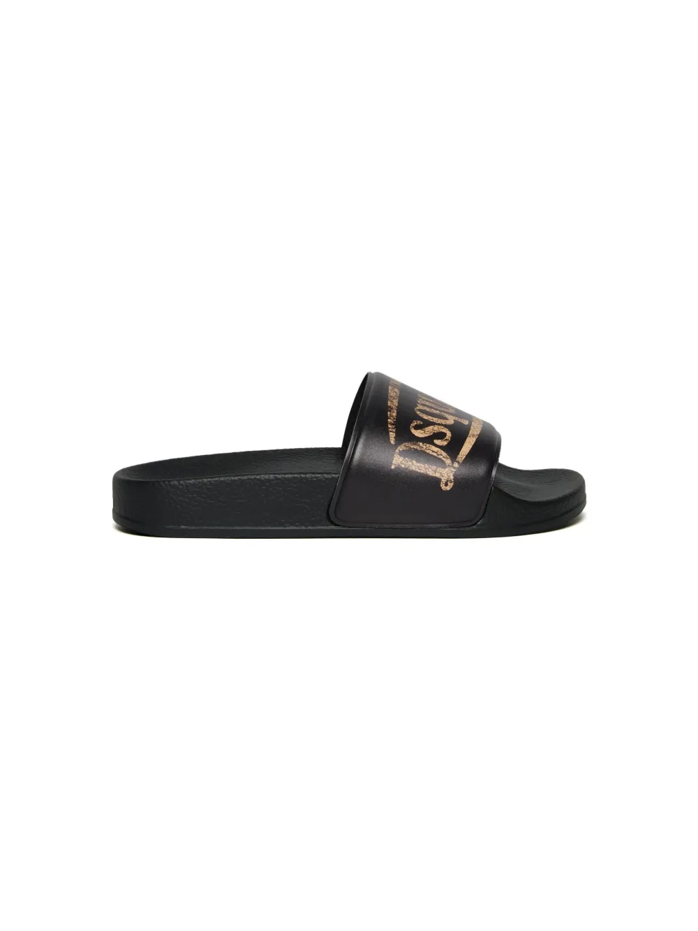 DSQUARED2 KIDS logo-print slides Black