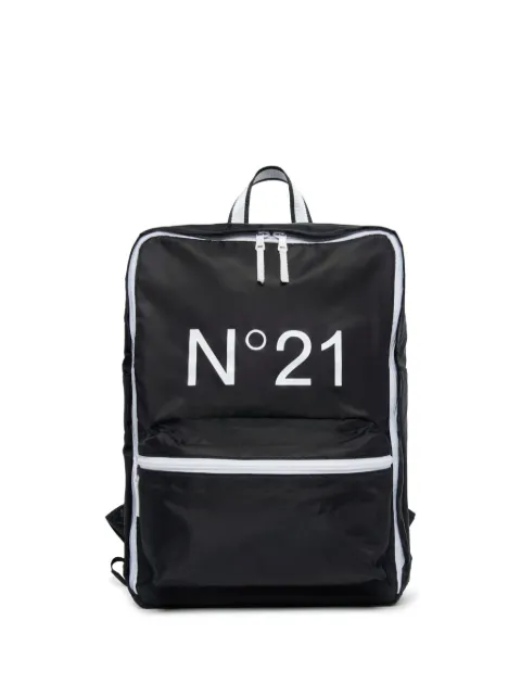 Nº21 Kids logo-print backpack 