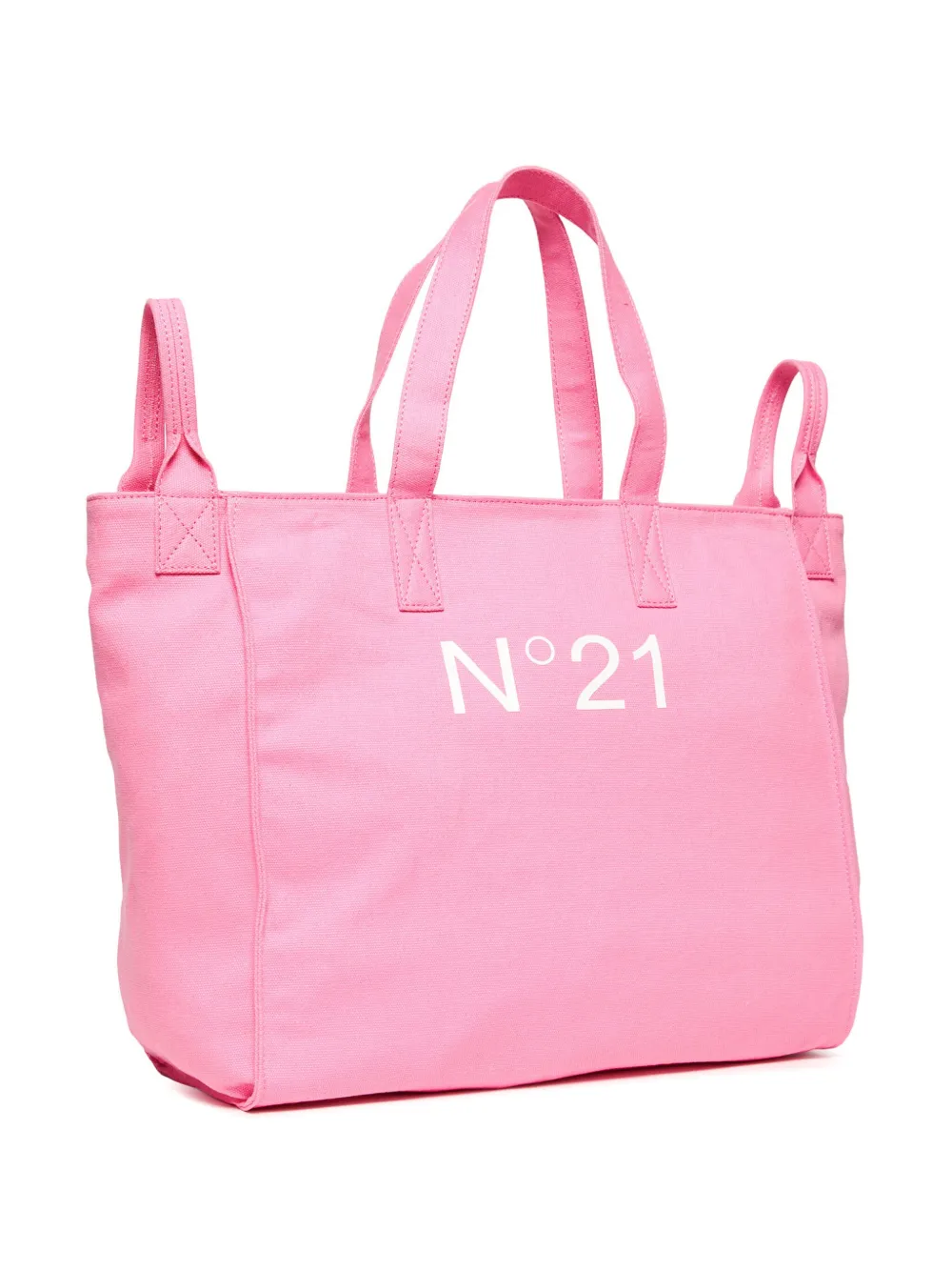 N°21 LOGO-PRINT TOTE BAG