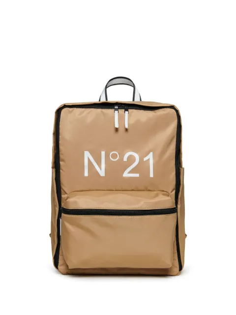 Nº21 Kids logo-print backpack 