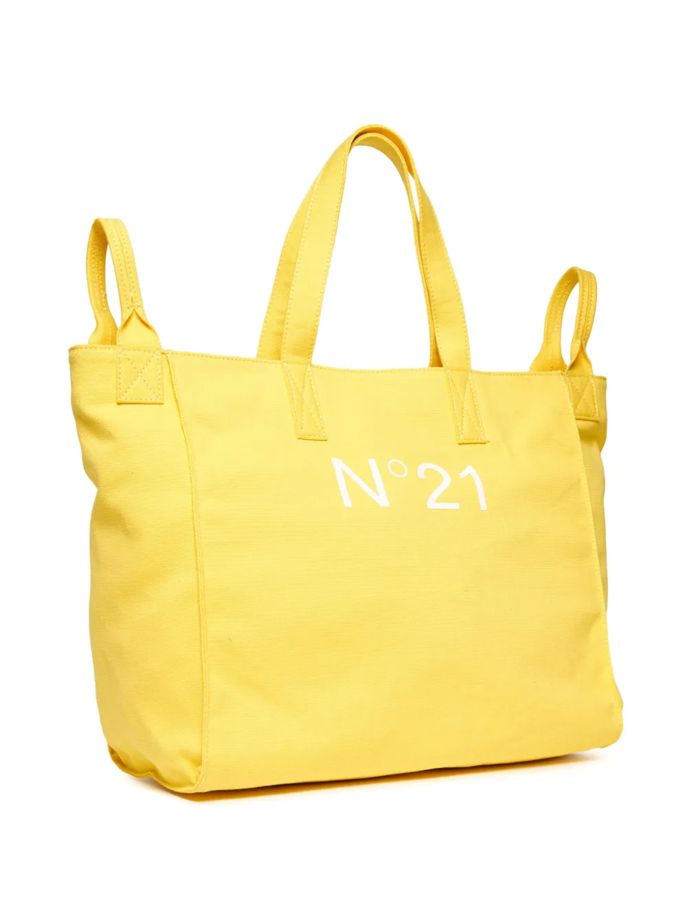 N°21 LOGO-PRINT TOTE BAG