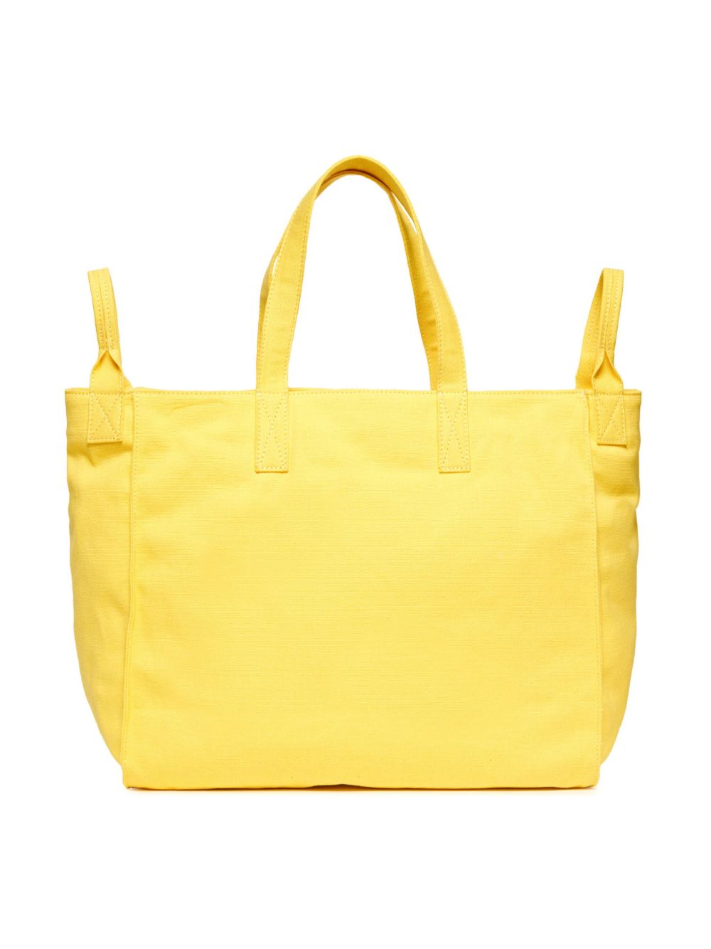 Nº21 Kids logo-print tote bag - Yellow