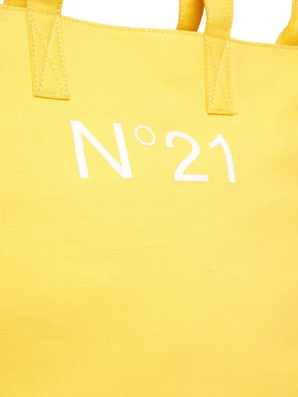 Nº21 Kids ロゴ トートバッグ | イエロー | FARFETCH JP