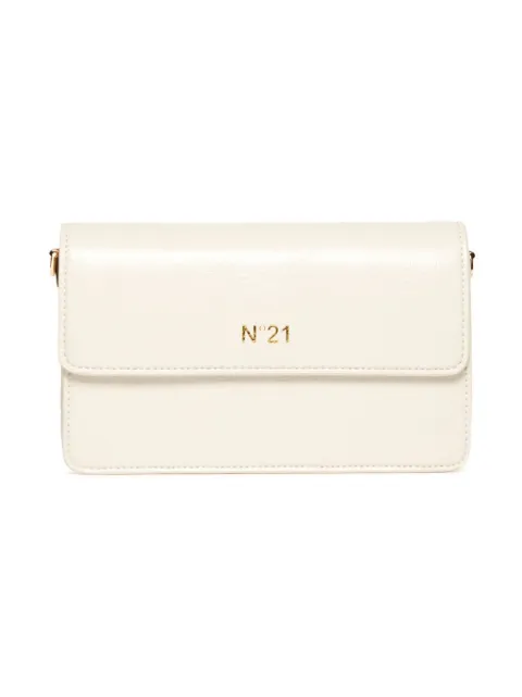 Nº21 Kids logo-stamp shoulder bag