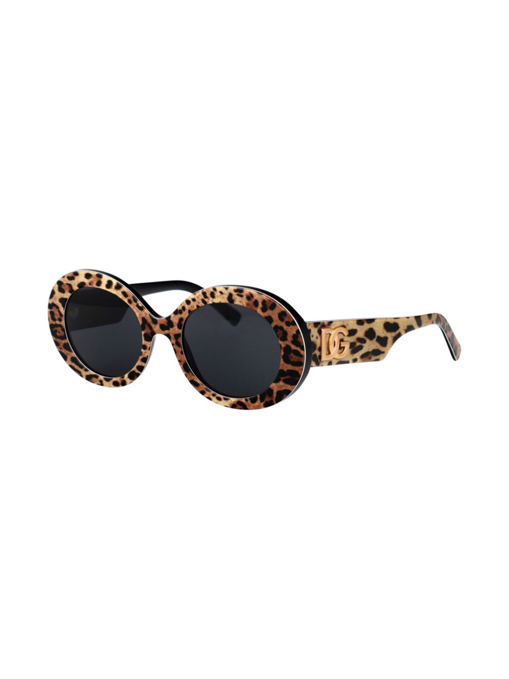 Dolce & Gabbana Eyewear leopard-print sunglasses - Bruin