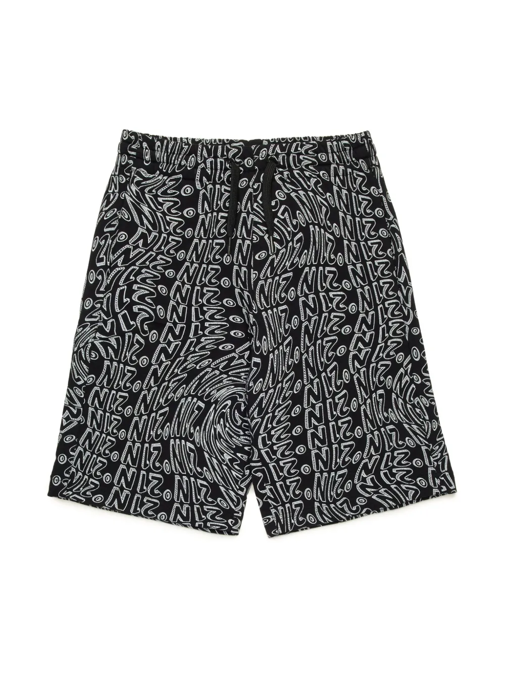 Nº21 Kids logo-print shorts | Black | Image 1