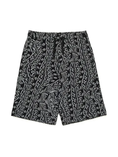 Nº21 Kids logo-print shorts