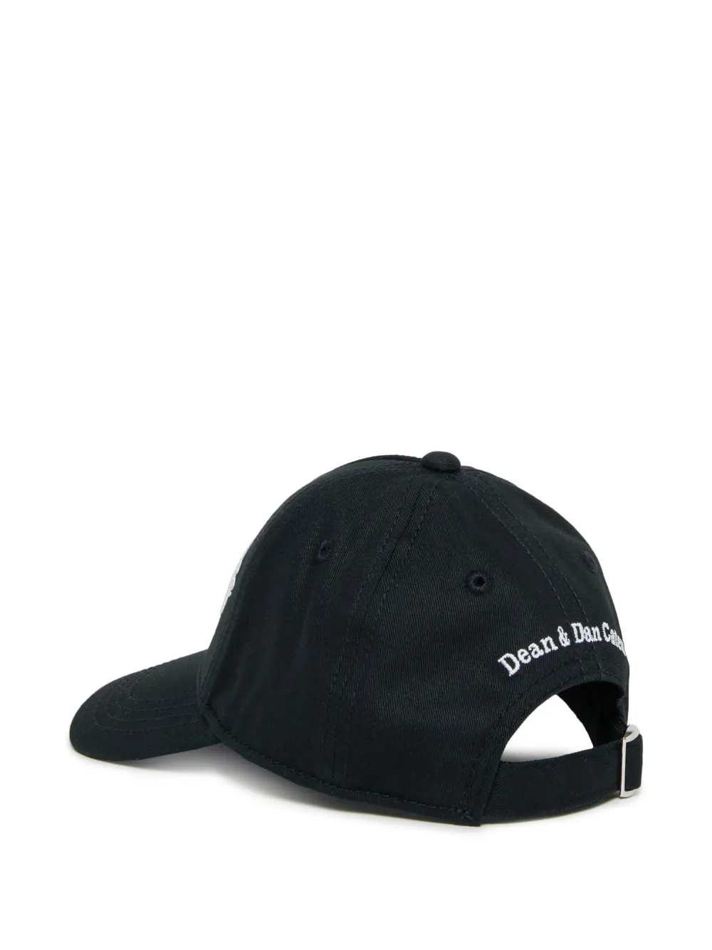 DSQUARED2 KIDS logo-embroidered cap - Zwart